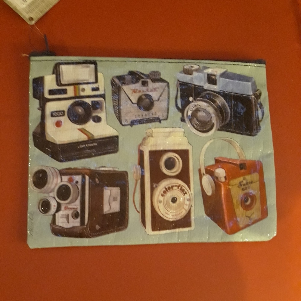 Zipper bag, cosmetic bag or clutch